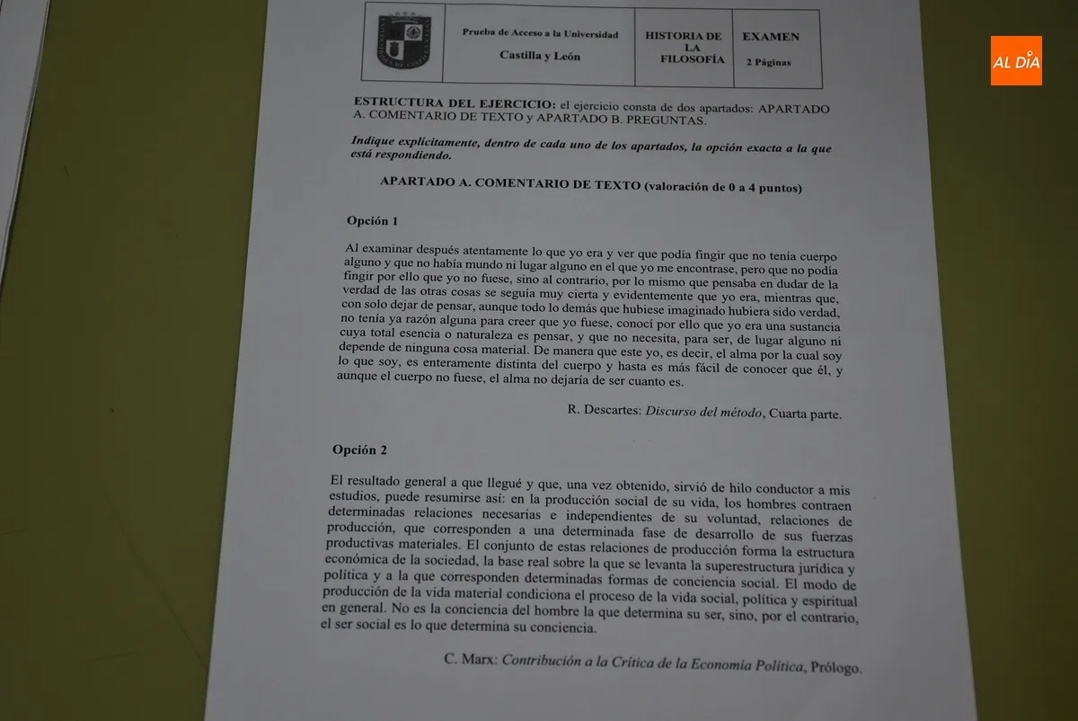Foto 7 - 69 alumnos inician en Ciudad Rodrigo la remozada Selectividad vi&eacute;ndola &ldquo;menos dif&iacute;cil&rdquo; que el curso