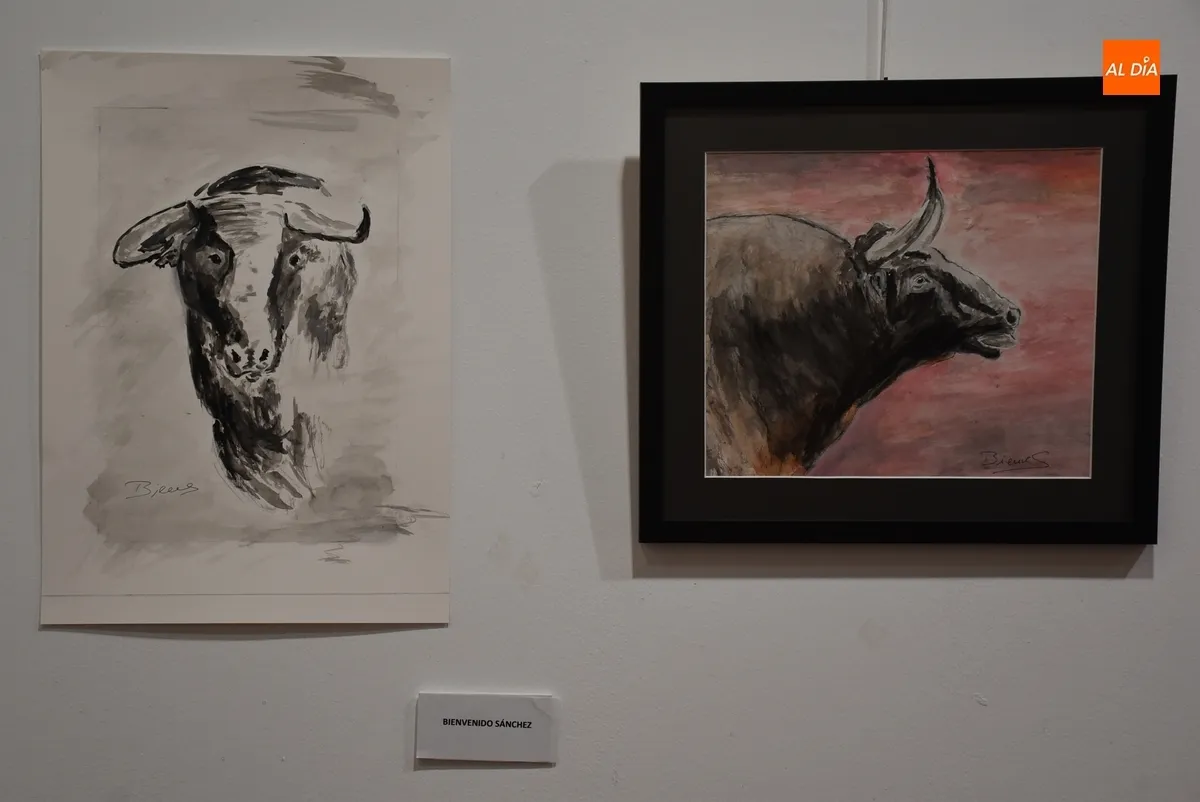 Foto 11 - Abierta la muestra del Taller de Pintura, que va sumando alumnos de la comarca