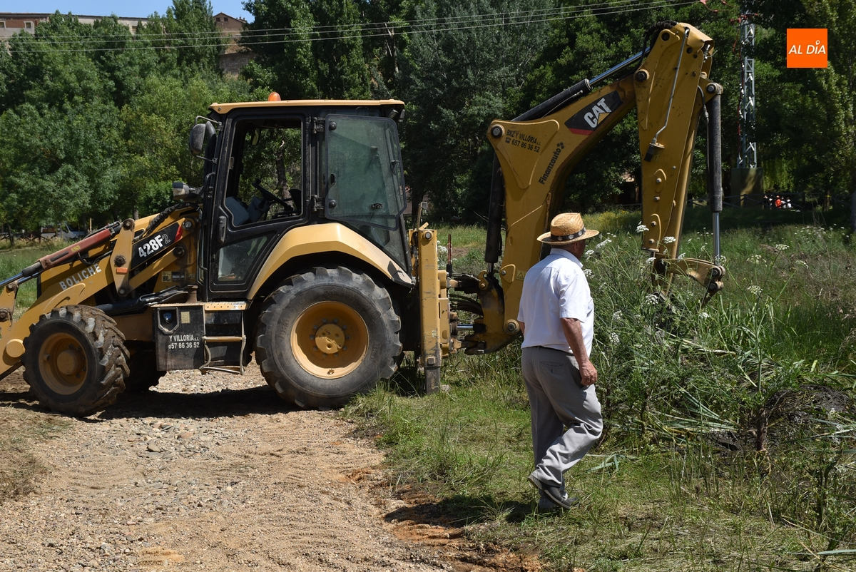 Puesta a punto del camino hacia los pontones y de la Cuesta de las Higueras de cara al verano