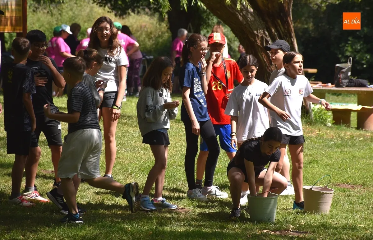 Foto 10 - Alumnos del Colegio Mir&oacute;briga celebran el D&iacute;a del Medio Ambiente a orillas del r&iacute;o