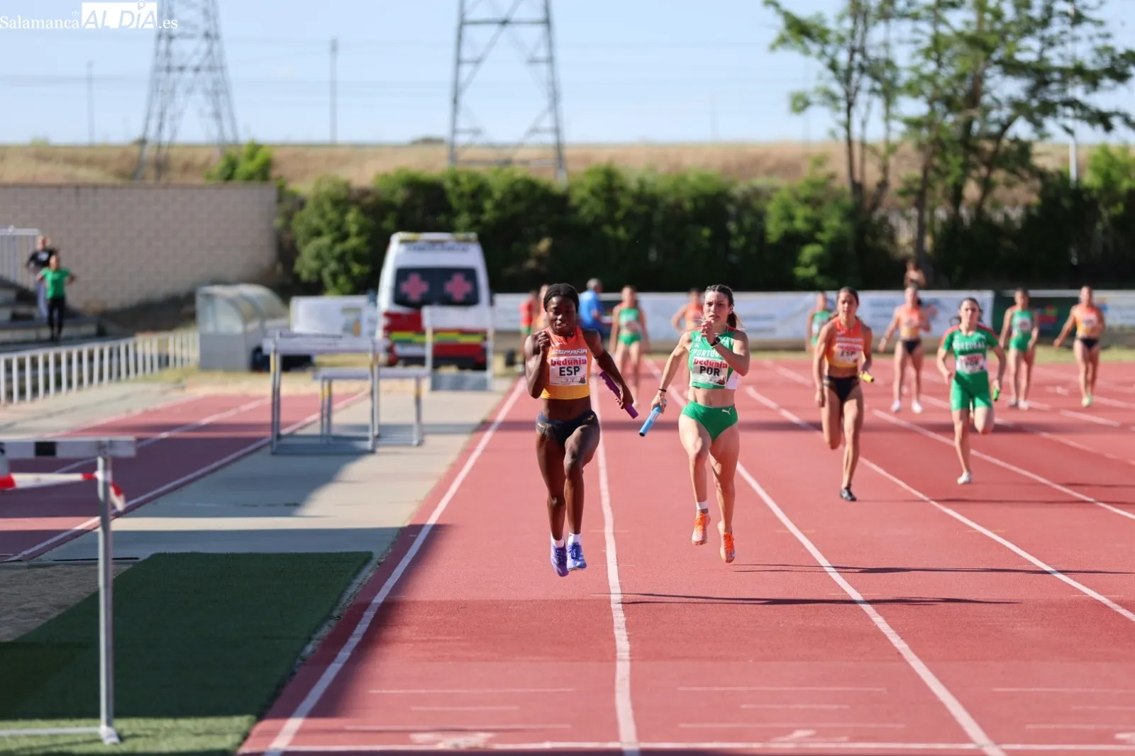 Foto 12 - El Encuentro Internacional de Relevos 4x100 Espa&ntilde;a-Portugal llena de talento Las Pistas (FOTOS)