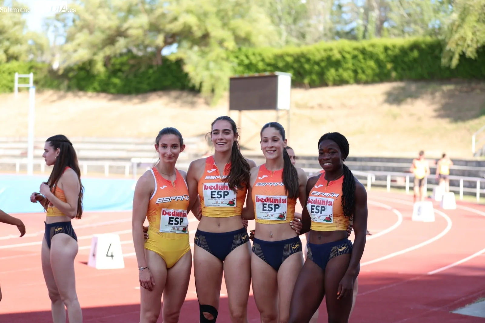 Foto 5 - El Encuentro Internacional de Relevos 4x100 Espa&ntilde;a-Portugal llena de talento Las Pistas (FOTOS)