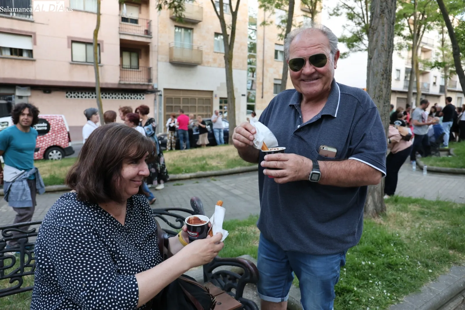 Foto 5 - Animada chocolatada popular en las fiestas del barrio de La Aldehuela (FOTOS)