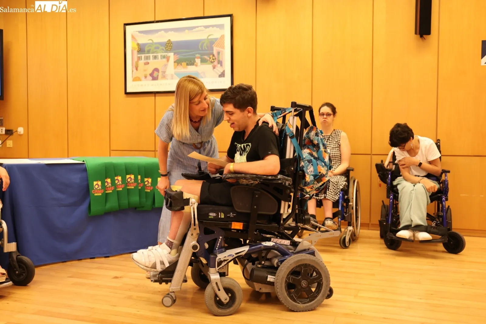 Gala de cierre del Curso en el Centro de Recuperación de personas con discapacidad Física 