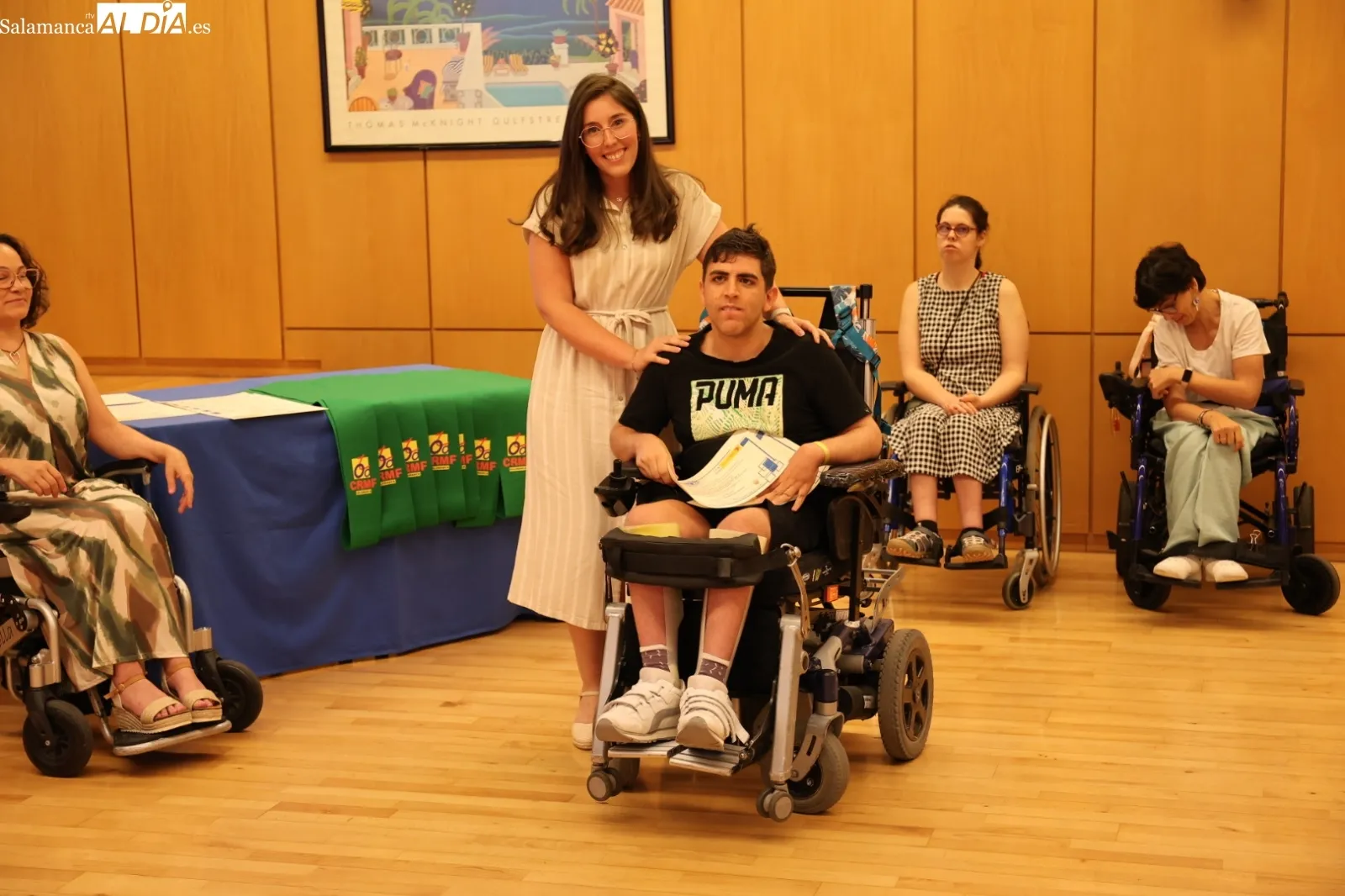 Gala de cierre del Curso en el Centro de Recuperación de personas con discapacidad Física 