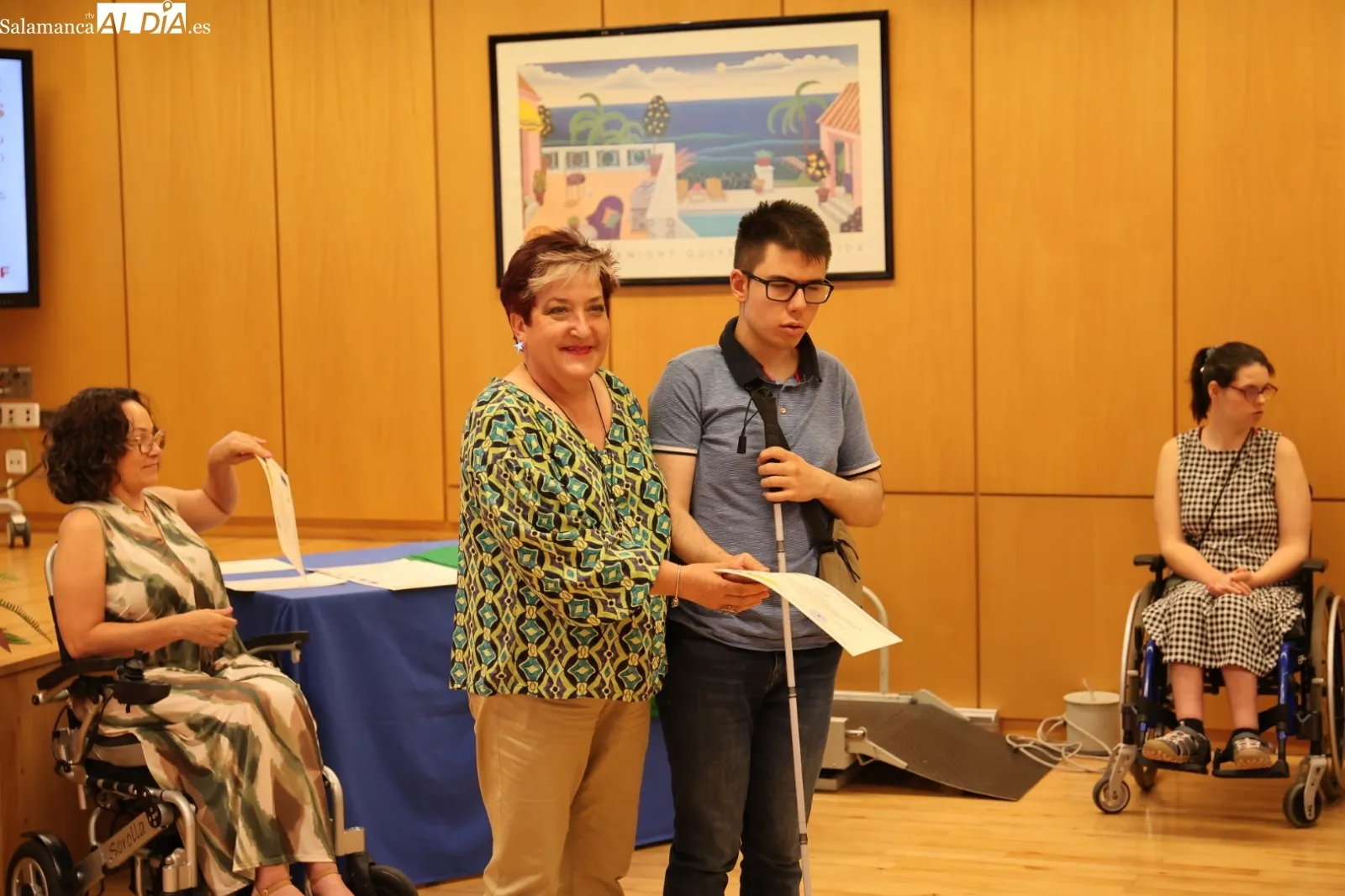 Gala de cierre del Curso en el Centro de Recuperación de personas con discapacidad Física 