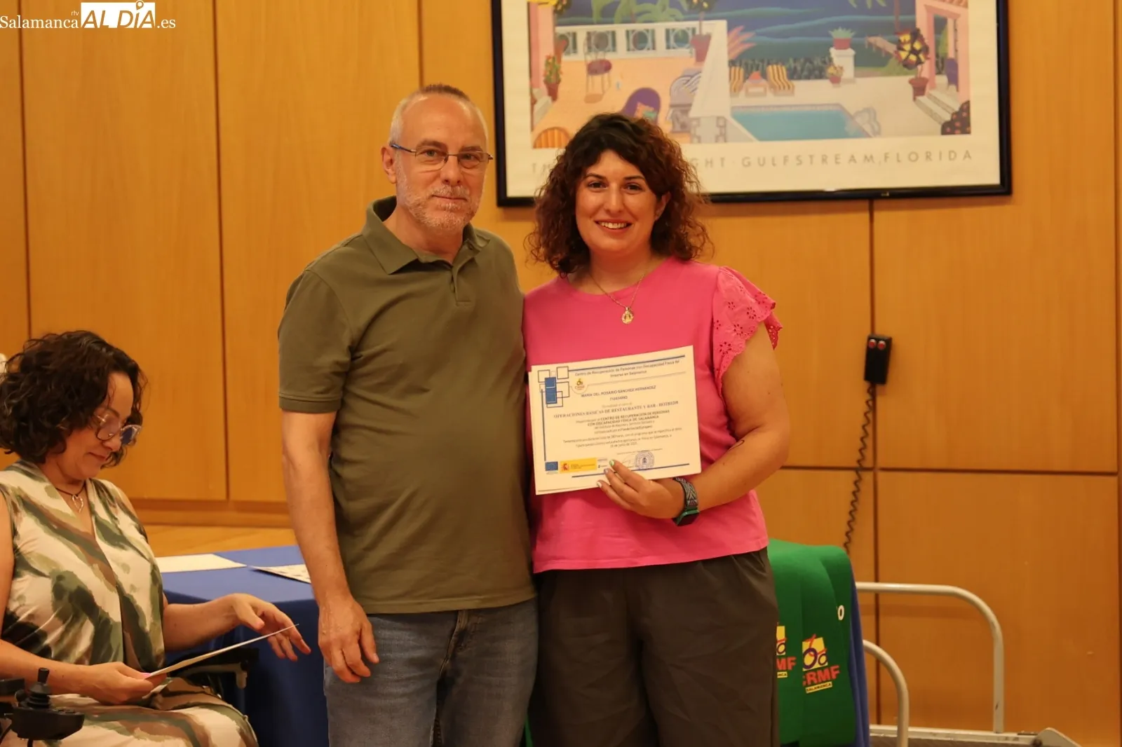 Gala de cierre del Curso en el Centro de Recuperación de personas con discapacidad Física 