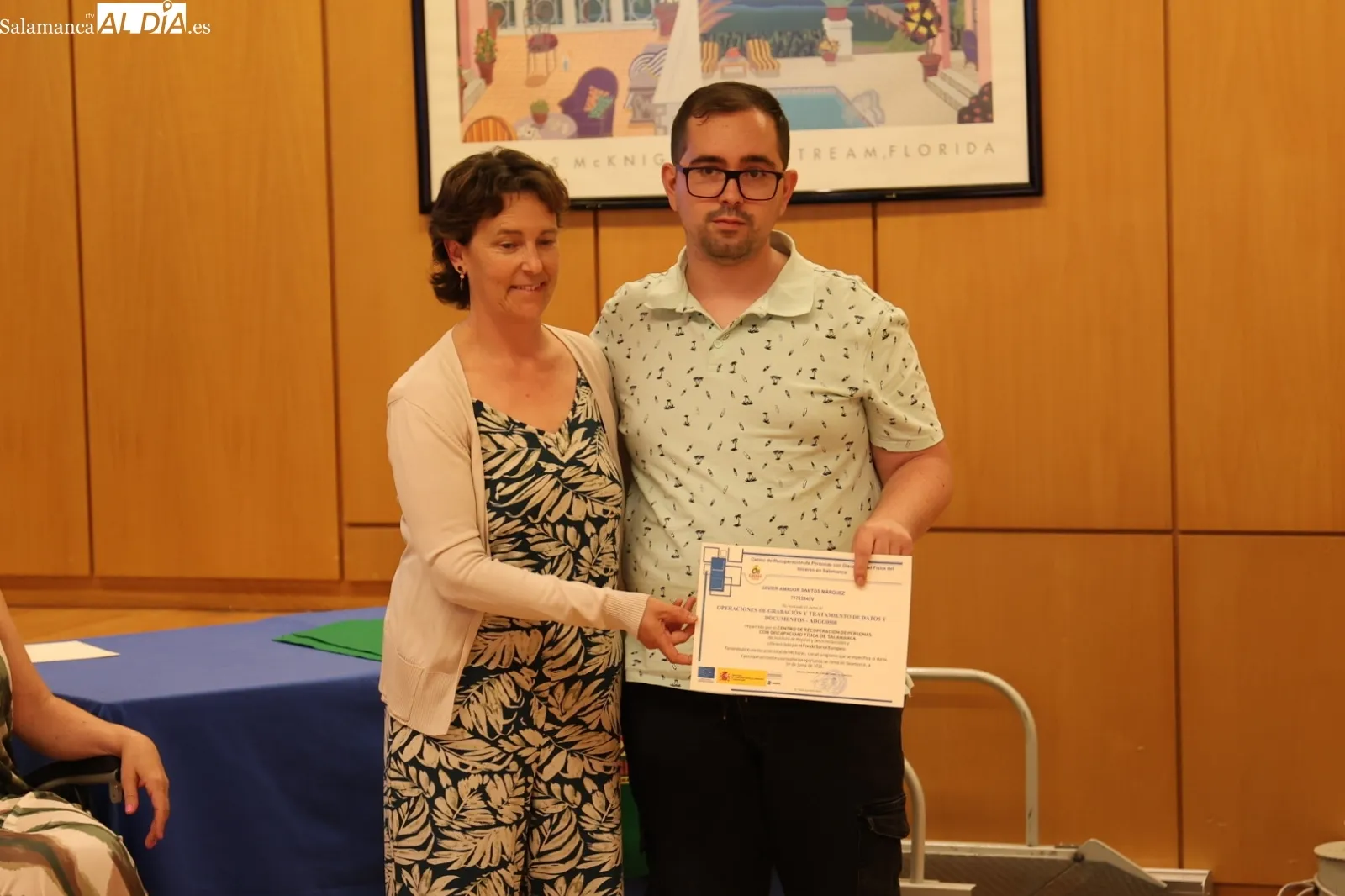 Gala de cierre del Curso en el Centro de Recuperación de personas con discapacidad Física 