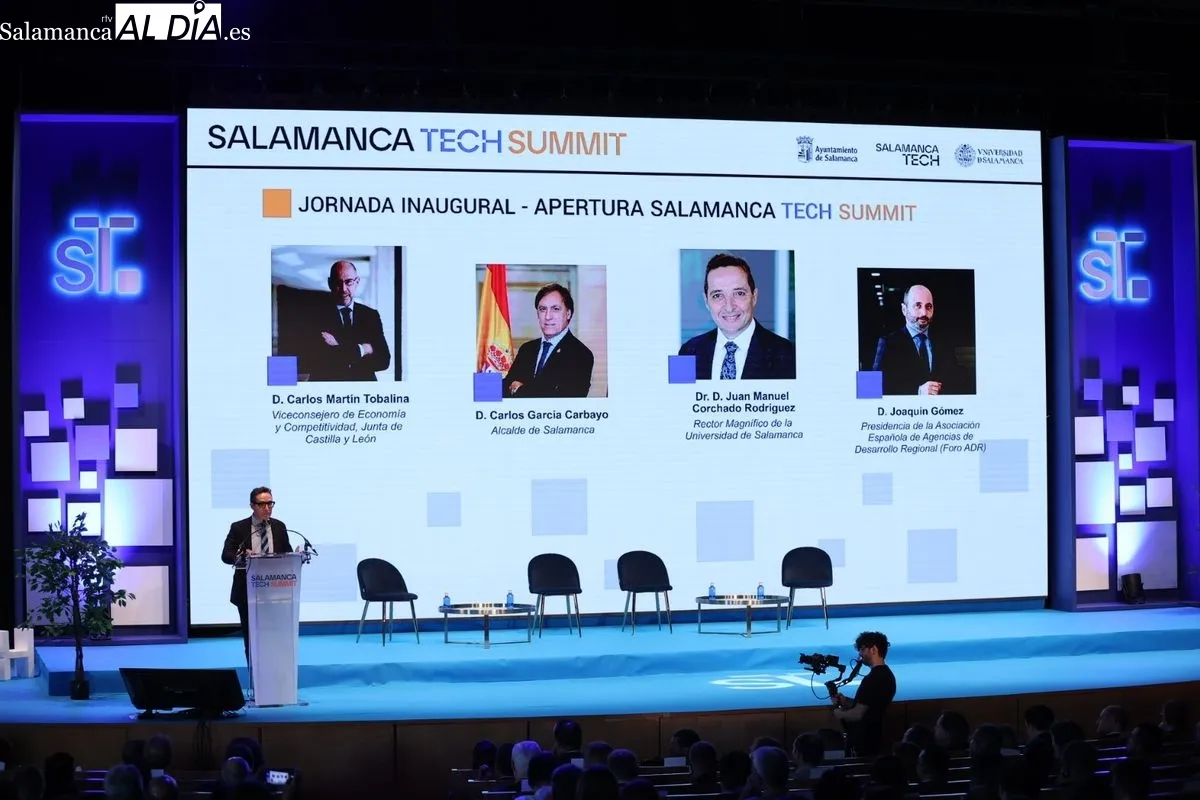 Salamanca enciende la llama de la innovación con el arranque del II Tech Summit y el anuncio de nuevas inversiones estratégicas | FOTOS: David Sañudo 