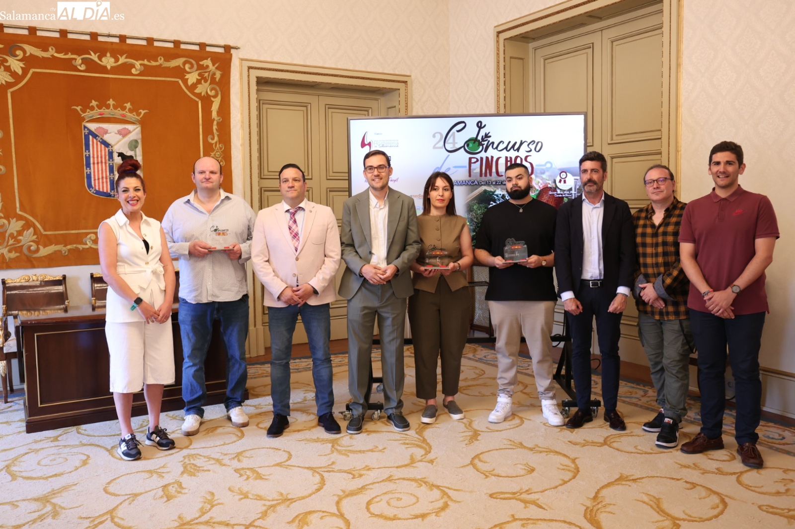 Estos son los ganadores de la vigesimocuarta edición del Concurso de Pinchos de Salamanca y Provincia