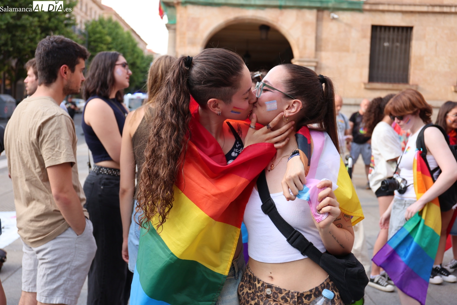 La manifestación del Orgullo Charro LGTB+ 2025 recorre Salamanca con una fuerte carga reivindicativa (FOTOS)