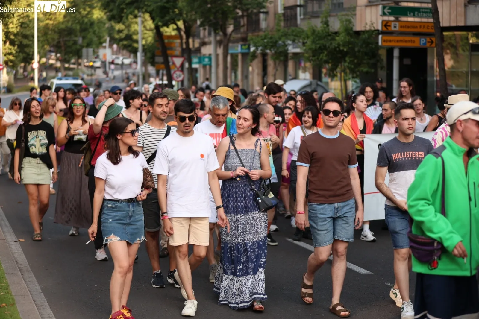 Foto 8 - La manifestaci&oacute;n del Orgullo Charro LGTB+ 2025 recorre Salamanca con una fuerte carga reivindicativa (FOTOS)