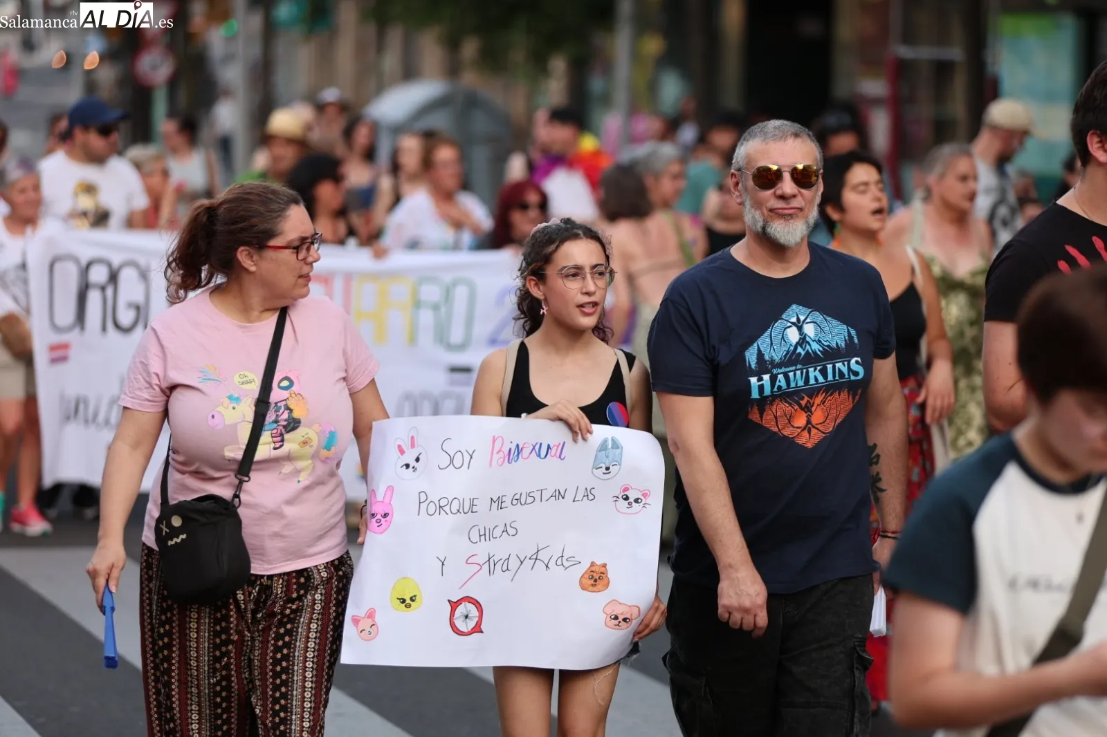 Foto 6 - La manifestaci&oacute;n del Orgullo Charro LGTB+ 2025 recorre Salamanca con una fuerte carga reivindicativa (FOTOS)