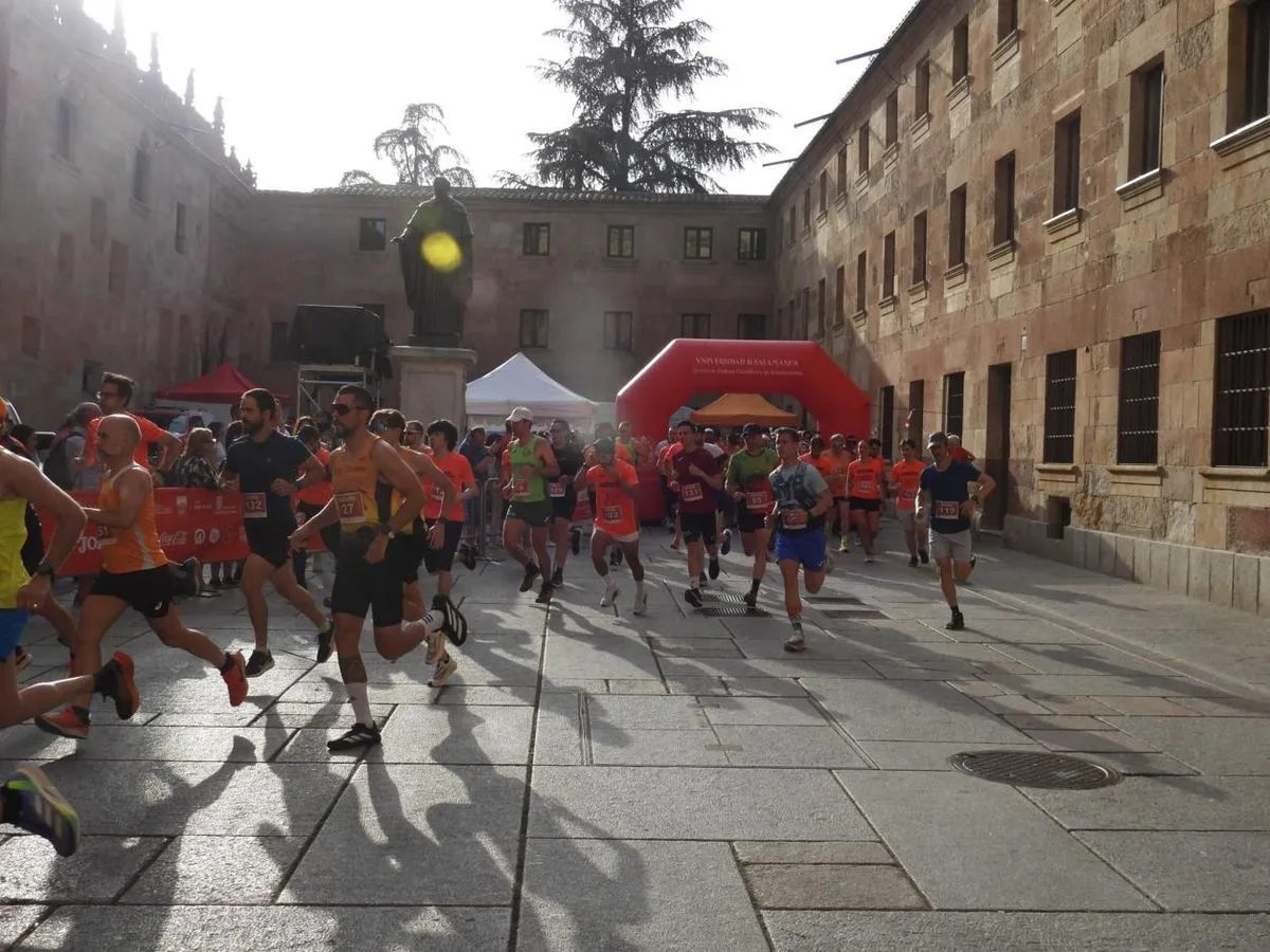 Foto 11 - (FOTOS) Antonio Fraile y Gema Mart&iacute;n Borgas se imponen en la II Carrera por la Investigaci&oacute;n y la Transferencia de la USAL