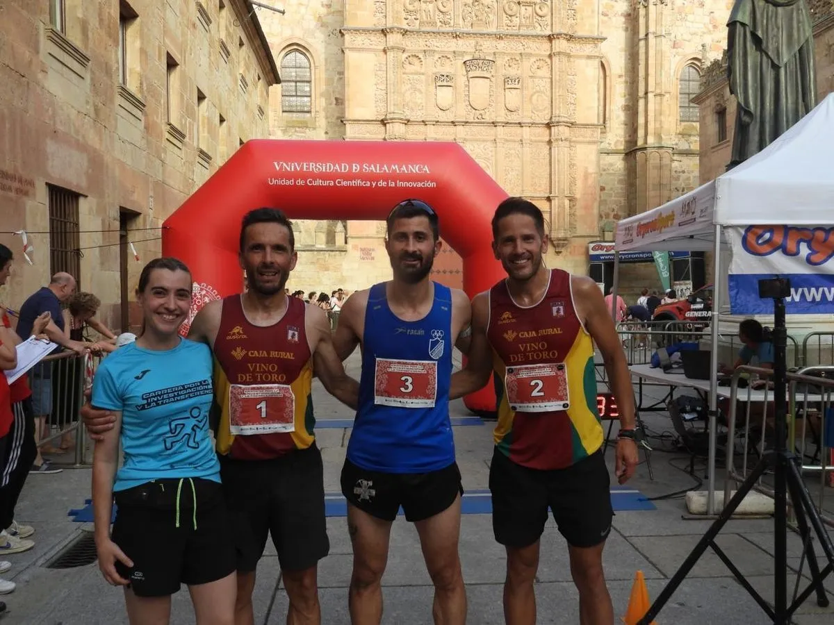 Foto 9 - (FOTOS) Antonio Fraile y Gema Mart&iacute;n Borgas se imponen en la II Carrera por la Investigaci&oacute;n y la Transferencia de la USAL