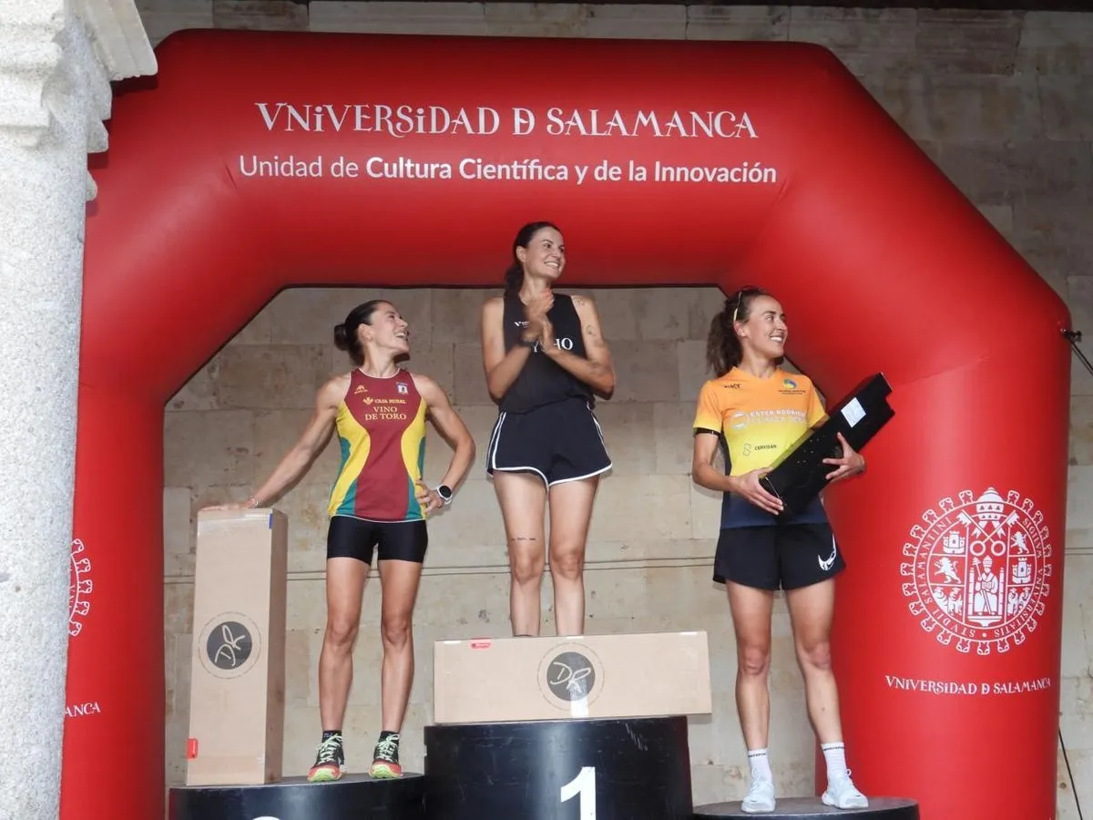 Foto 4 - (FOTOS) Antonio Fraile y Gema Mart&iacute;n Borgas se imponen en la II Carrera por la Investigaci&oacute;n y la Transferencia de la USAL