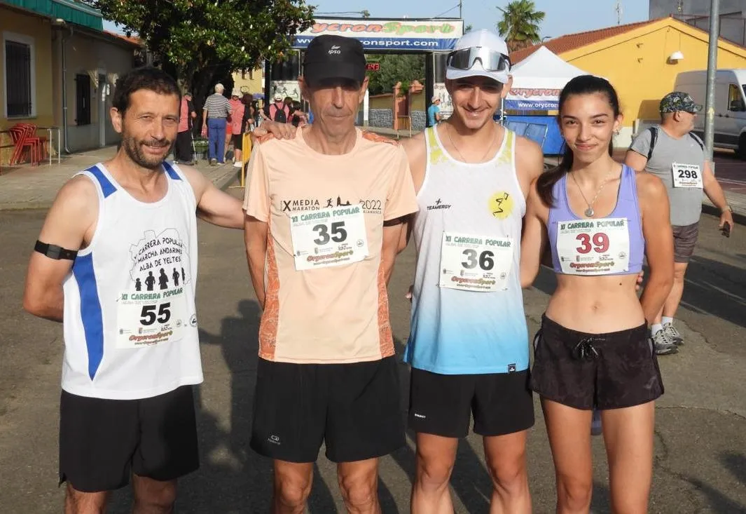 Foto 6 - Alejandro Jim&eacute;nez y Ver&oacute;nica Rodr&iacute;guez se imponen en la calurosa 11&ordf; Galga de Alba de Yeltes