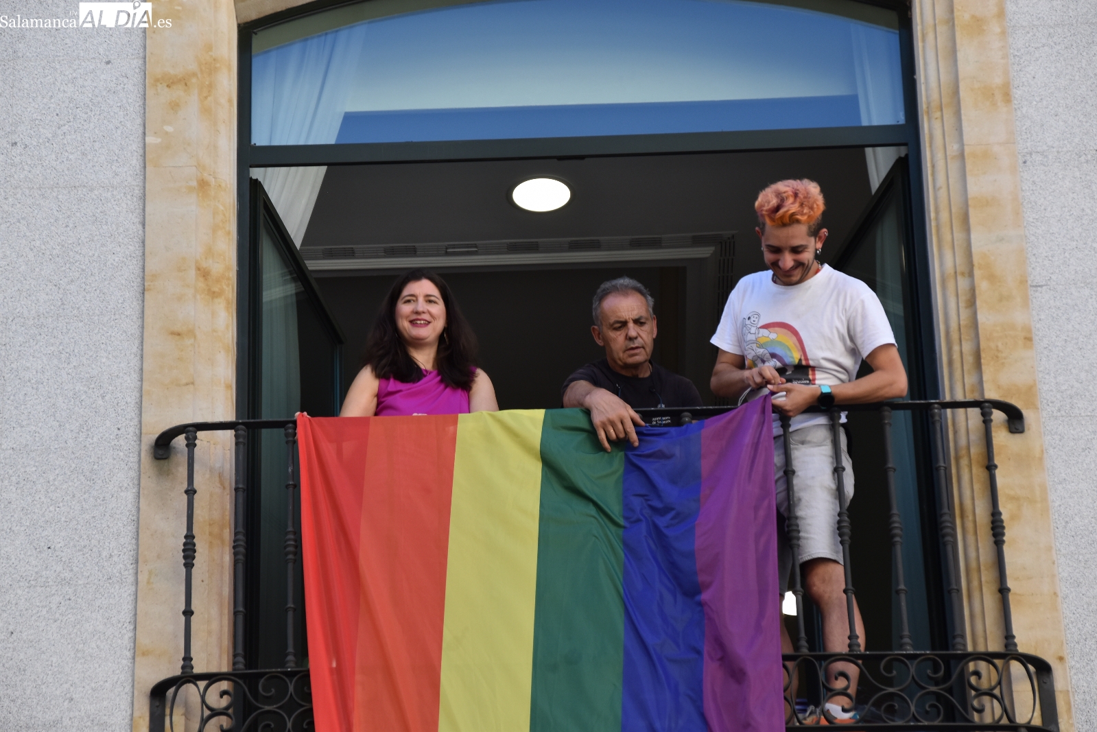 Iguales y Ayuntamiento de Salamanca visibilizan la lucha LGTBIQ+