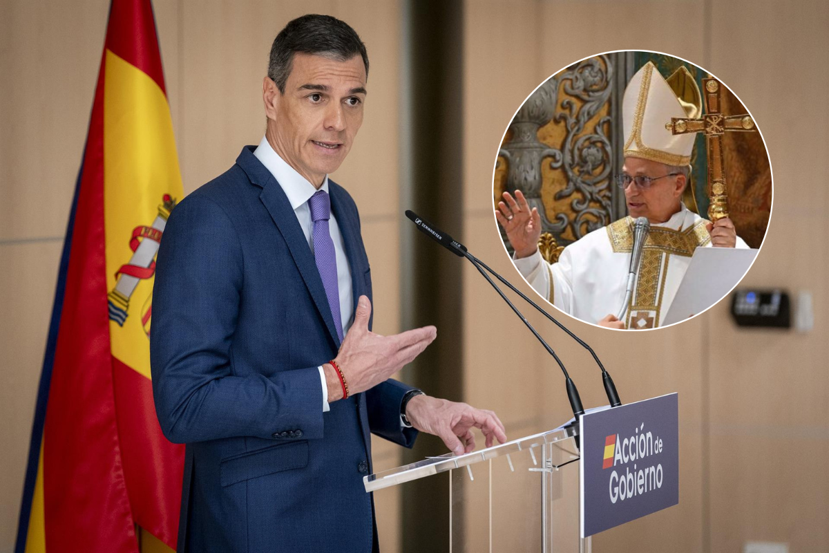 Llamada Pedro Sánchez y el Papa León XIV