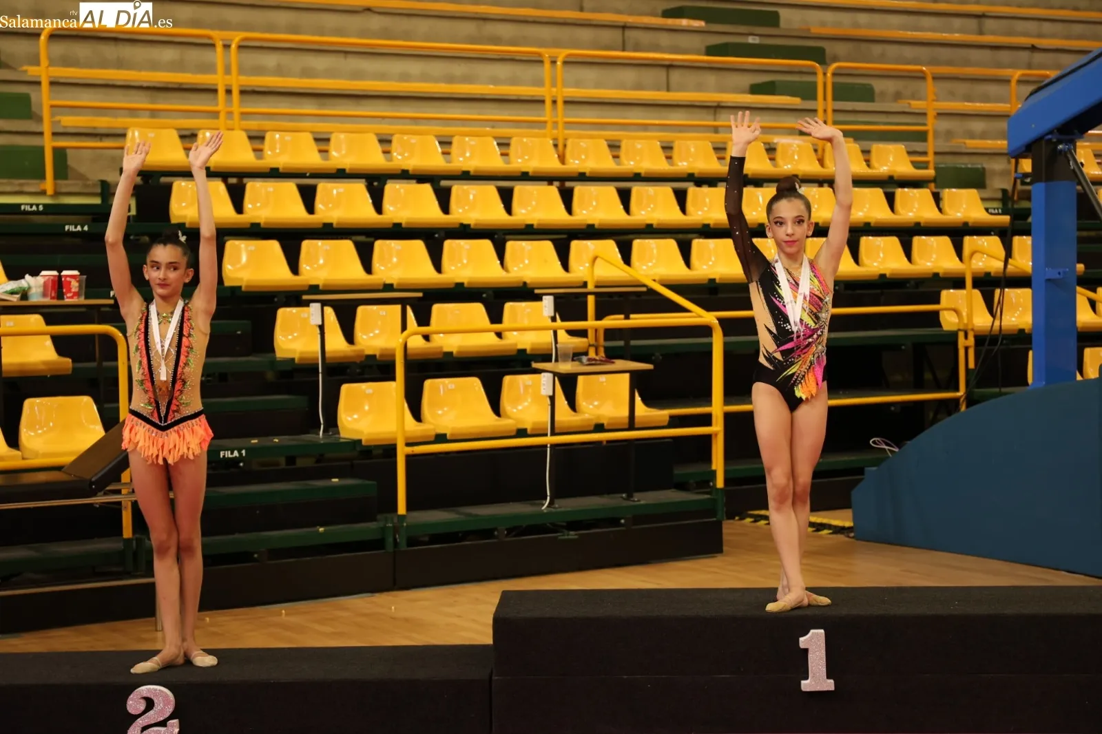 Entrega trofeos final autonómica gimnasia rítmica | David Sañudo
