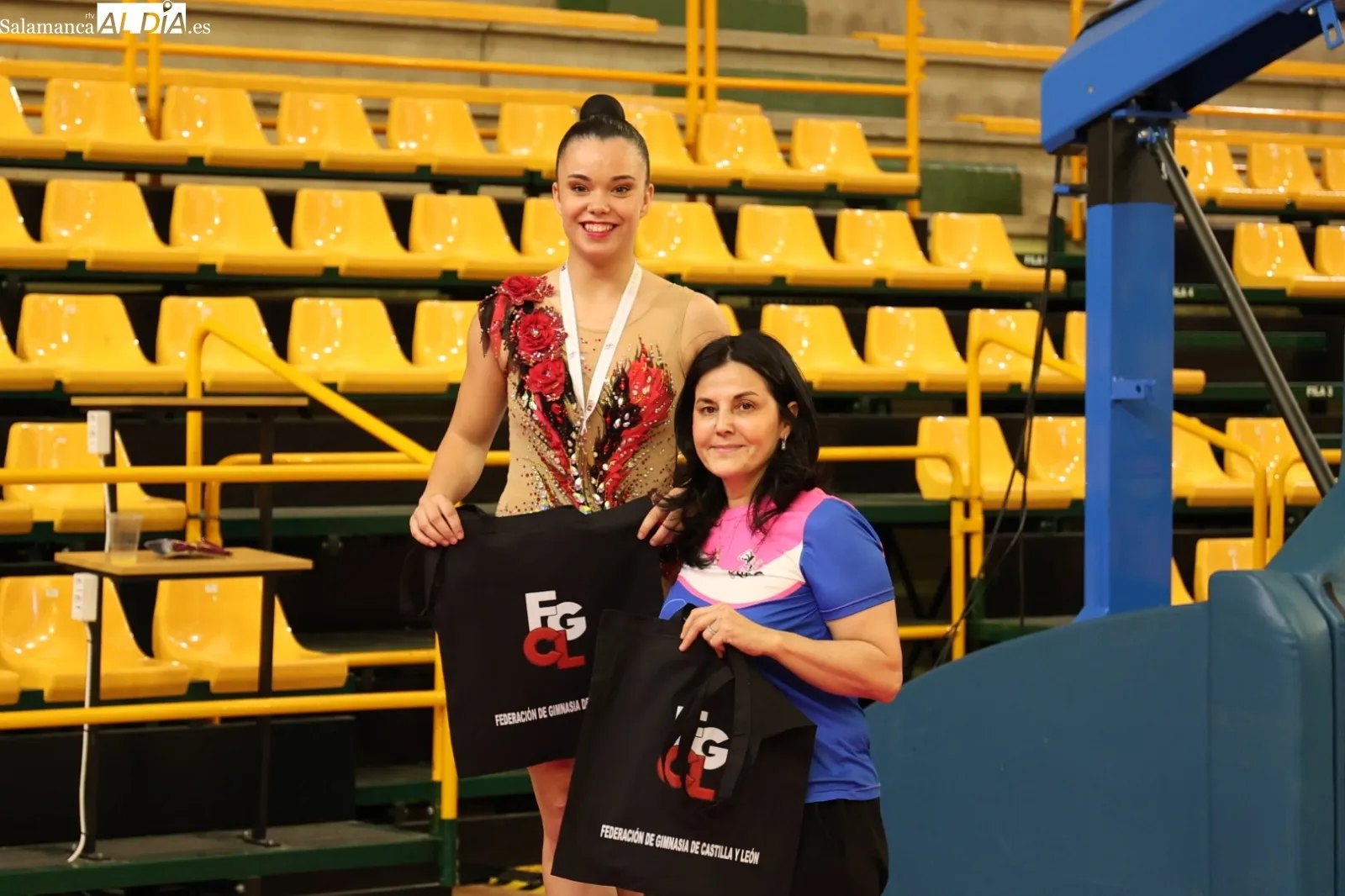 Entrega trofeos final autonómica gimnasia rítmica | David Sañudo