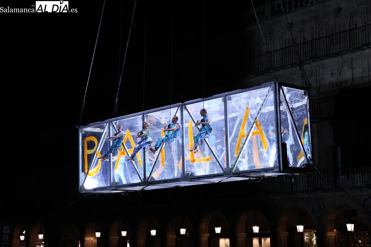 El FÀCYL 2025 arranca en Salamanca con el espectacular show de danza aérea EUFORIA