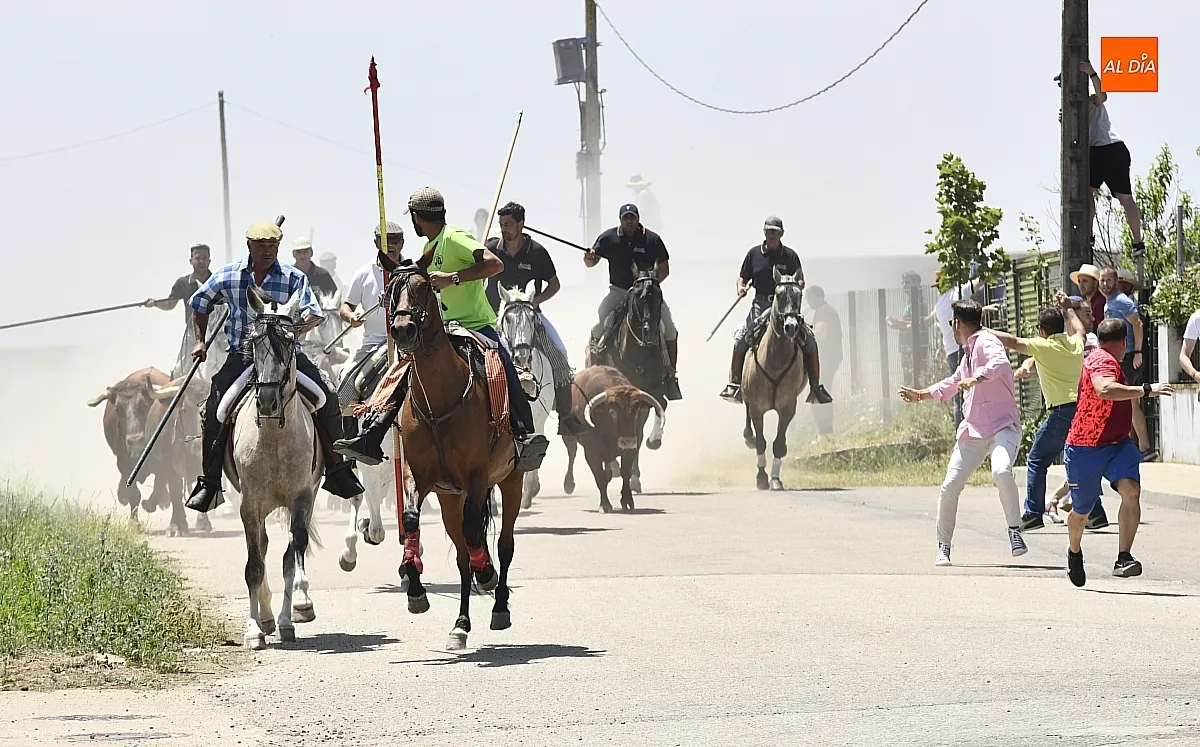 Encierro a Caballo en La Fuente de San Esteban/ Fotos: Adrián M.Pastor
