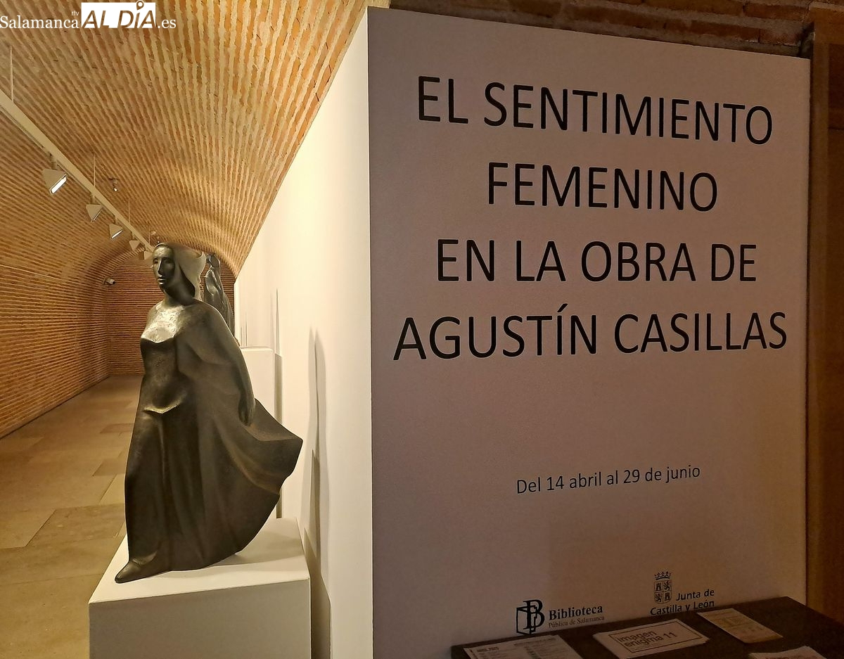 El éxito de la muestra El sentimiento femenino en la obra de Agustín Casillas nos devuelve a uno de nuestros mejores escultores salmantinos