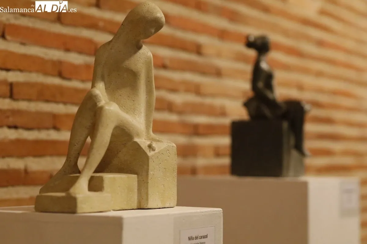 El éxito de la muestra “El sentimiento femenino en la obra de Agustín Casillas” nos devuelve a uno de nuestros mejores escultores salmantinos | FOTOS: David Domínguez 