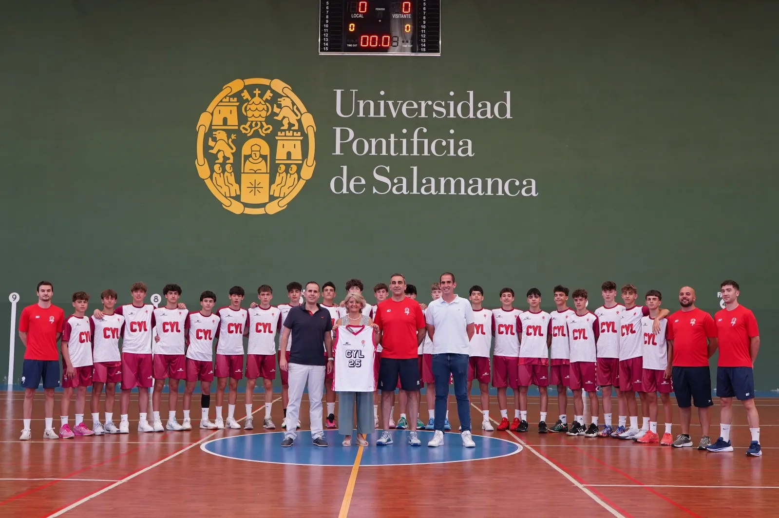 La selección cadete de CyL inicia en la UPSA su camino al Campeonato de España | FOTOS: UPSA