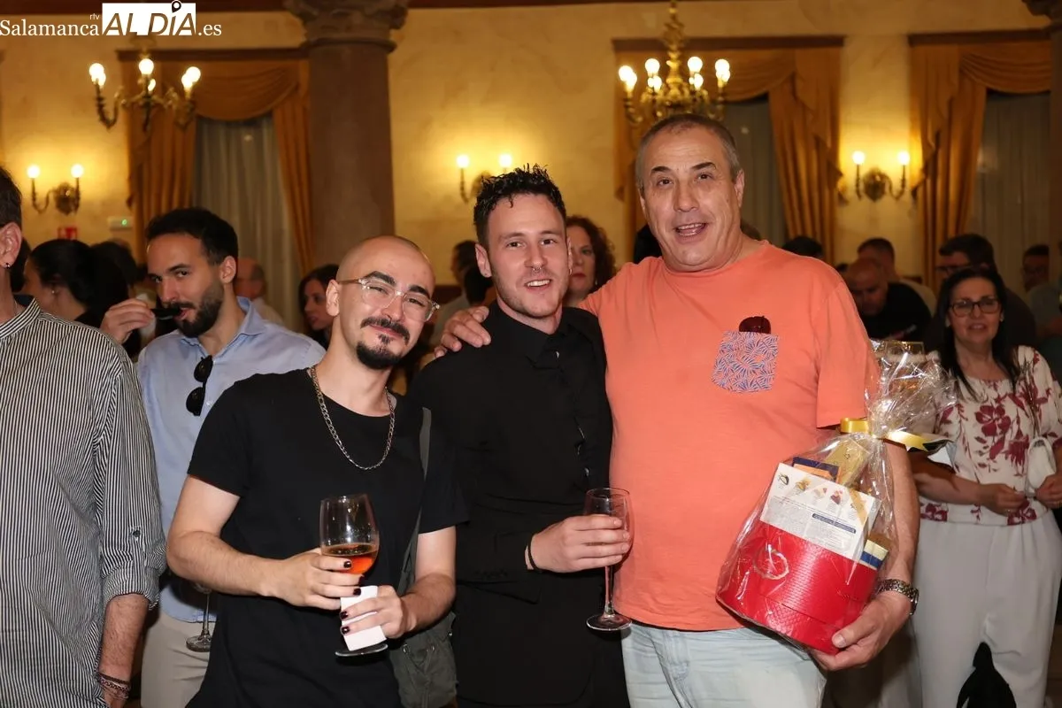 Celebración en el Palacio de Figueroa tras la III Gala AL DÍA con el Deporte Salmantino, organizada por SALAMANCArtv AL DÍA. Foto de David Sañudo