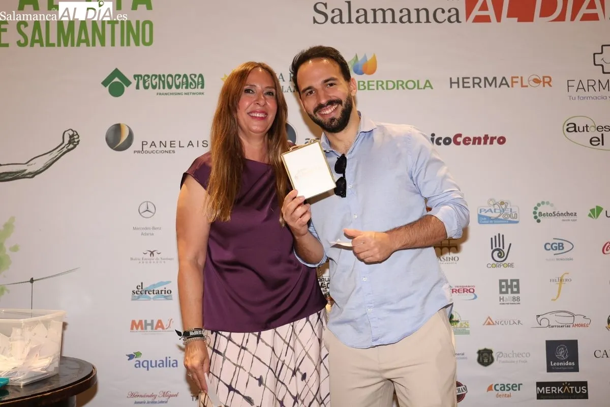 Celebración en el Palacio de Figueroa tras la III Gala AL DÍA con el Deporte Salmantino, organizada por SALAMANCArtv AL DÍA. Foto de David Sañudo