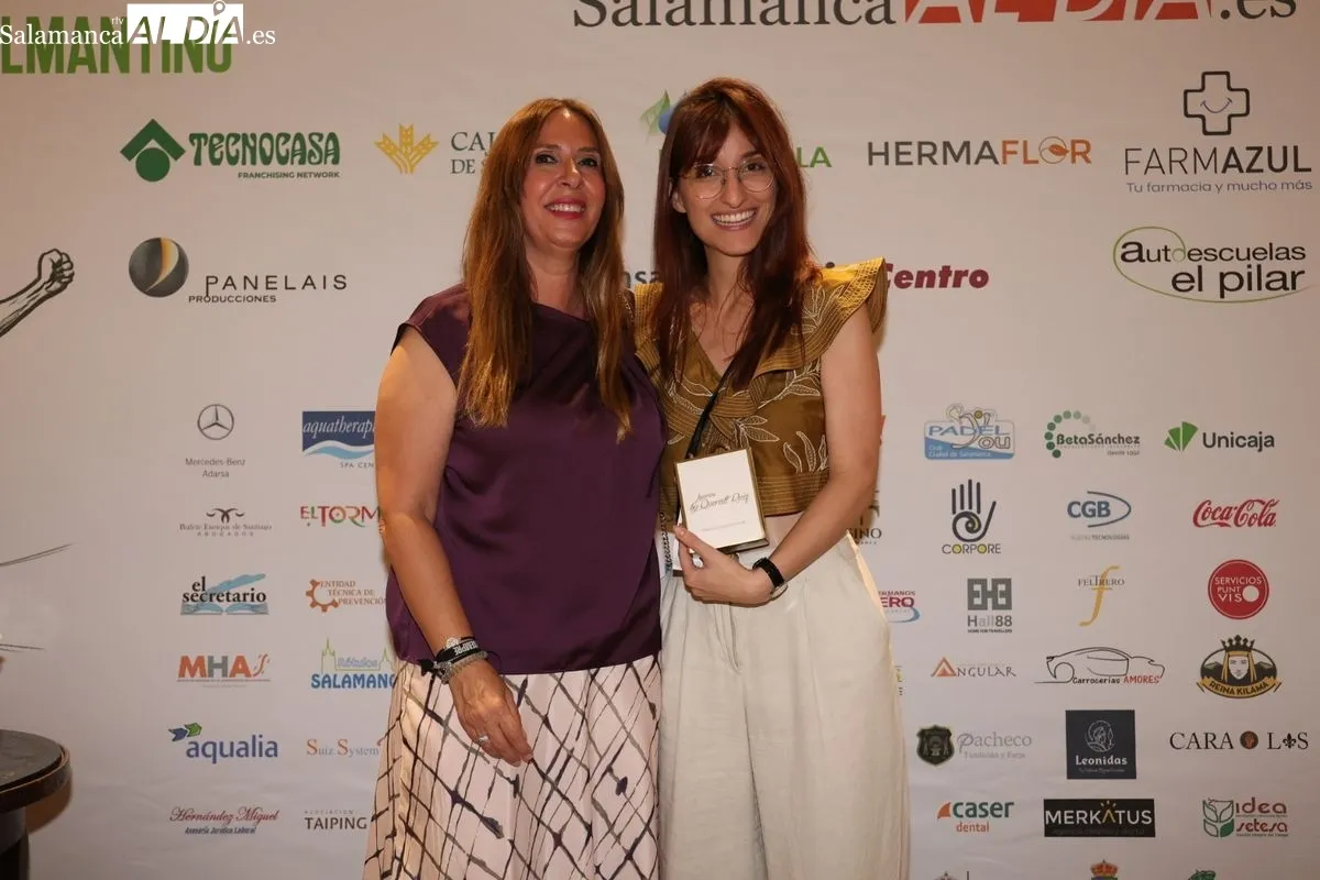 Celebración en el Palacio de Figueroa tras la III Gala AL DÍA con el Deporte Salmantino, organizada por SALAMANCArtv AL DÍA. Foto de David Sañudo