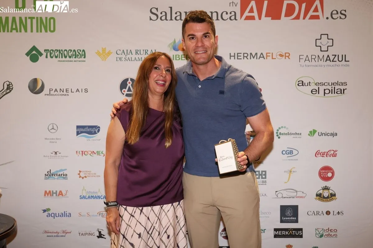 Celebración en el Palacio de Figueroa tras la III Gala AL DÍA con el Deporte Salmantino, organizada por SALAMANCArtv AL DÍA. Foto de David Sañudo