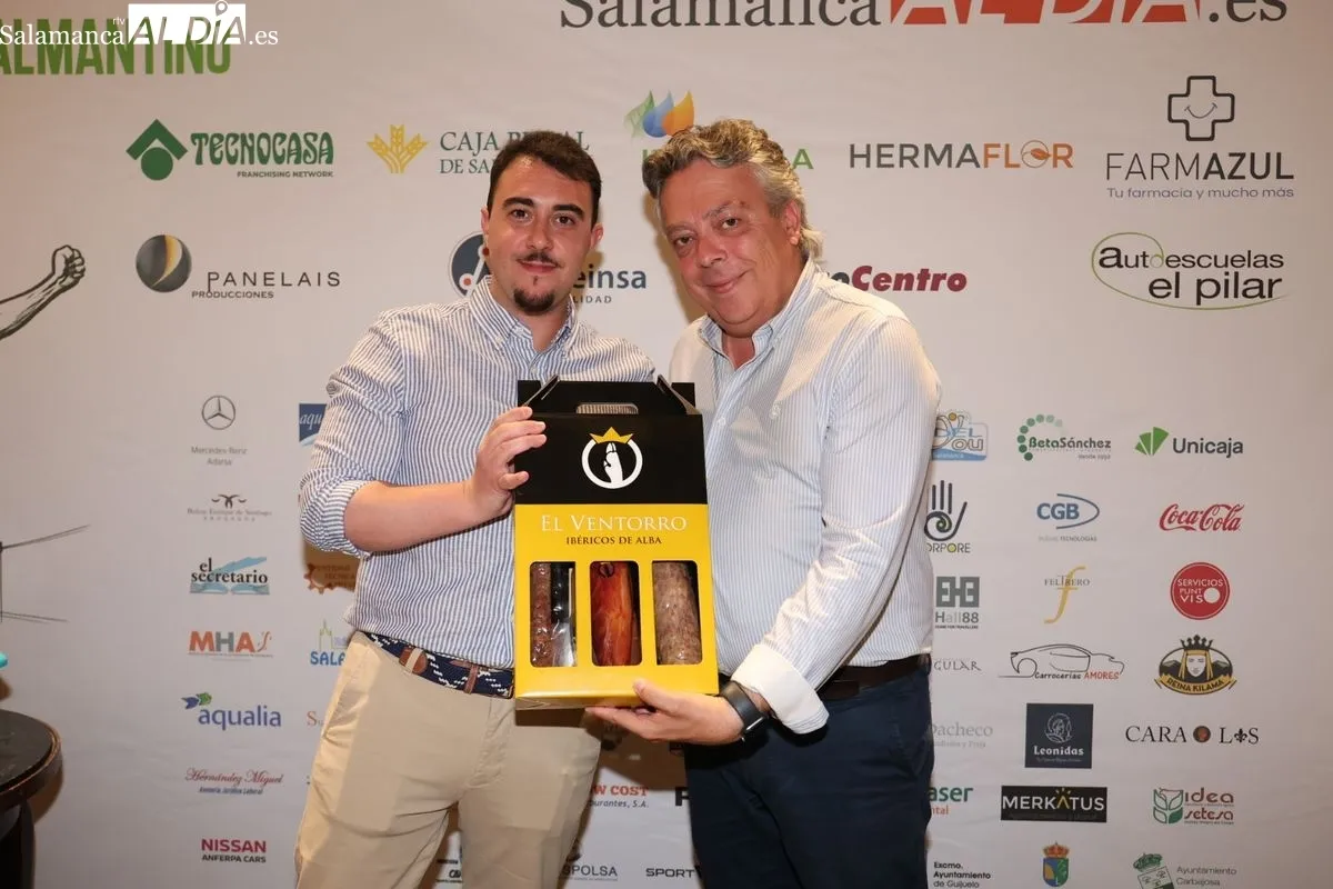 Celebración en el Palacio de Figueroa tras la III Gala AL DÍA con el Deporte Salmantino, organizada por SALAMANCArtv AL DÍA. Foto de David Sañudo