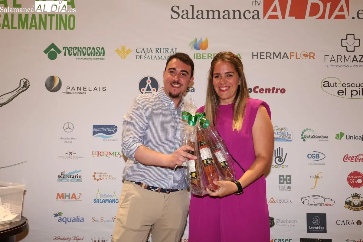 Celebración en el Palacio de Figueroa tras la III Gala AL DÍA con el Deporte Salmantino, organizada por SALAMANCArtv AL DÍA. Foto de David Sañudo