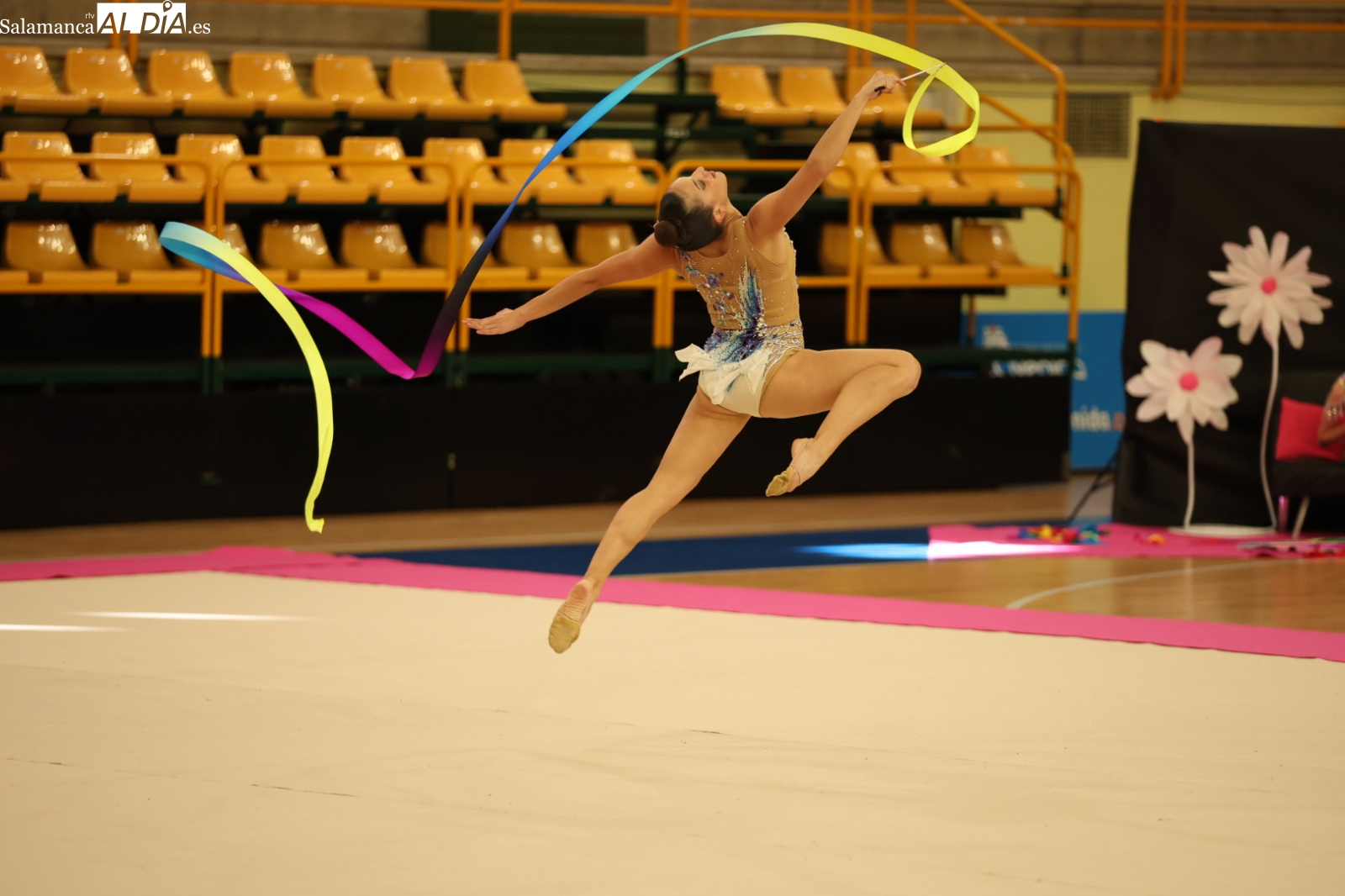 Fotos de la final autonómica de gimnasia rítmica en Salamanca