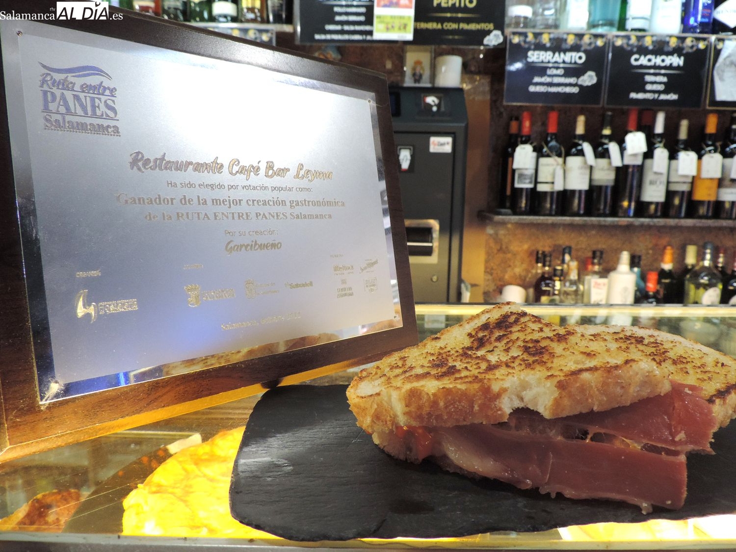 Garcibueño, una tapa de premio del Bar Leyma