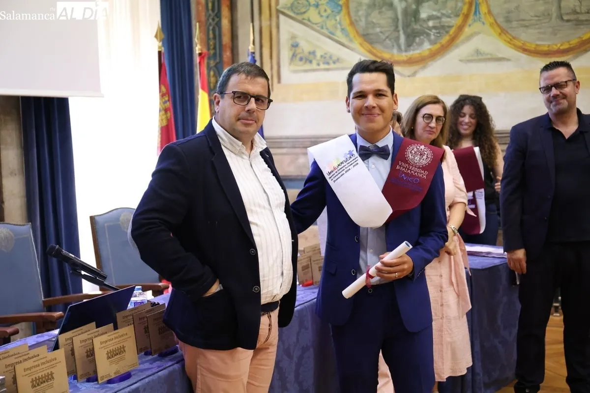 Graduación de los alumnos de la séptima promoción del programa UNIdiVERSITAS. Foto: David Sañudo