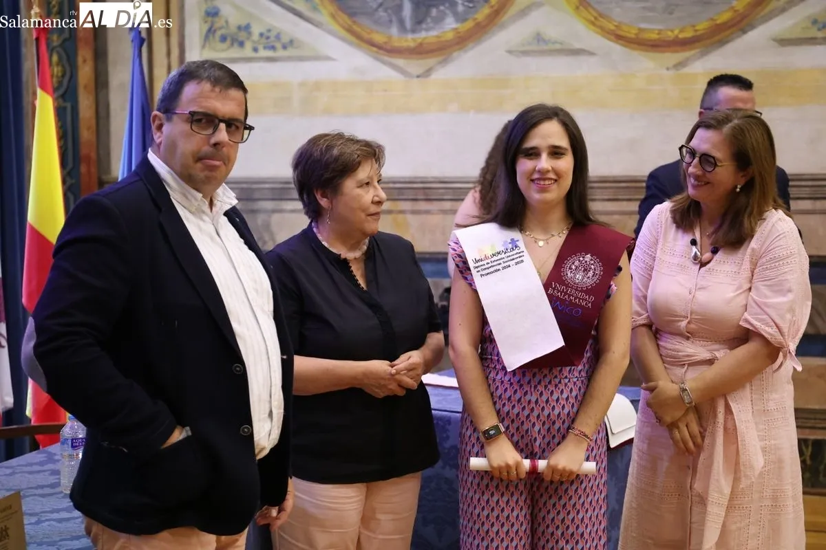 Graduación de los alumnos de la séptima promoción del programa UNIdiVERSITAS. Foto: David Sañudo