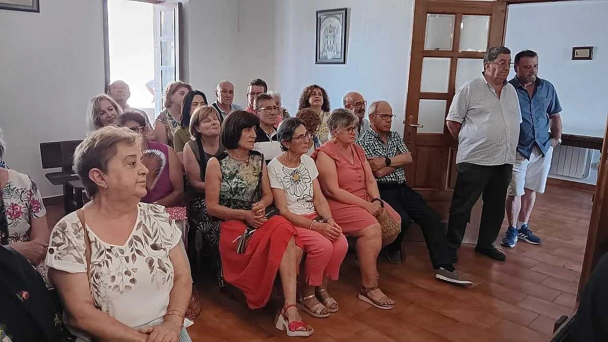 Homenaje a María José Calderero, enfermera en  Fuenteguinaldo