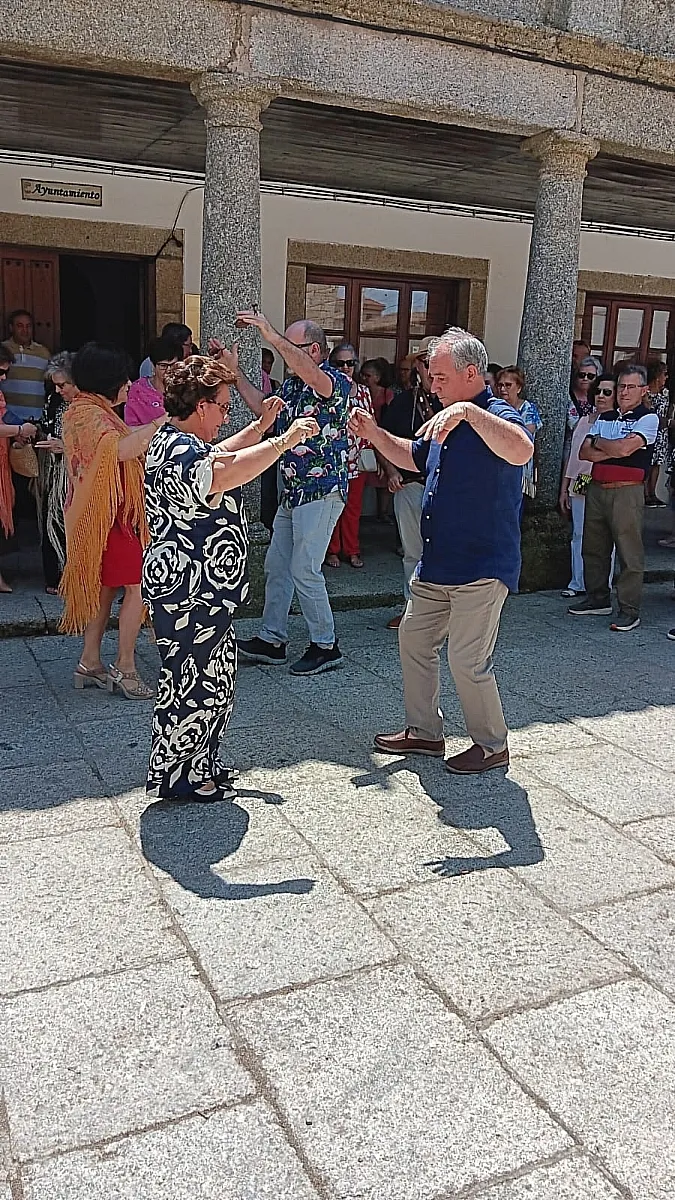 Homenaje a María José Calderero, enfermera en  Fuenteguinaldo