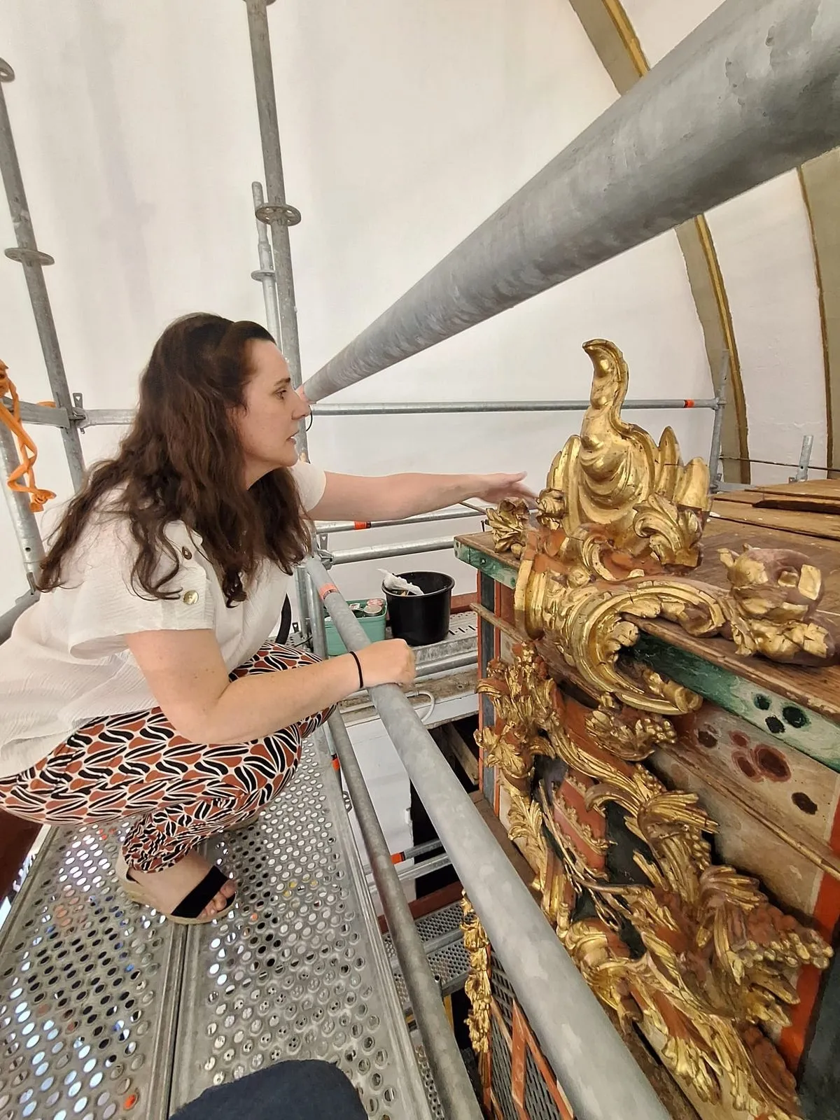 Foto 7 - El &oacute;rgano de 1709 de la Capilla de San Jer&oacute;nimo de la USAL volver&aacute; a sonar tras una restauraci&oacute;n integral