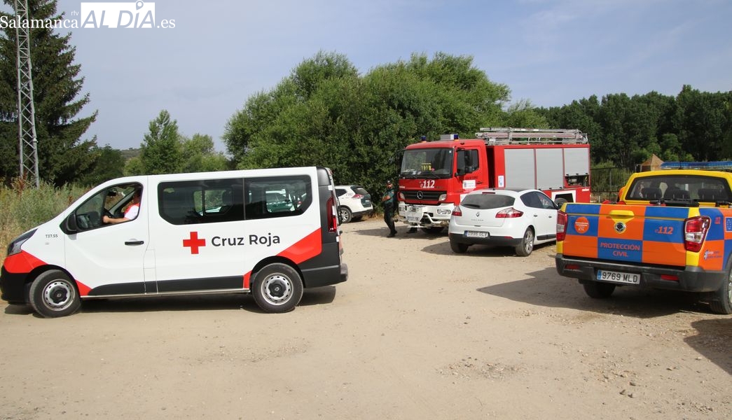 Búsqueda menor desaparecido río Tormes Alba de Tormes hoy