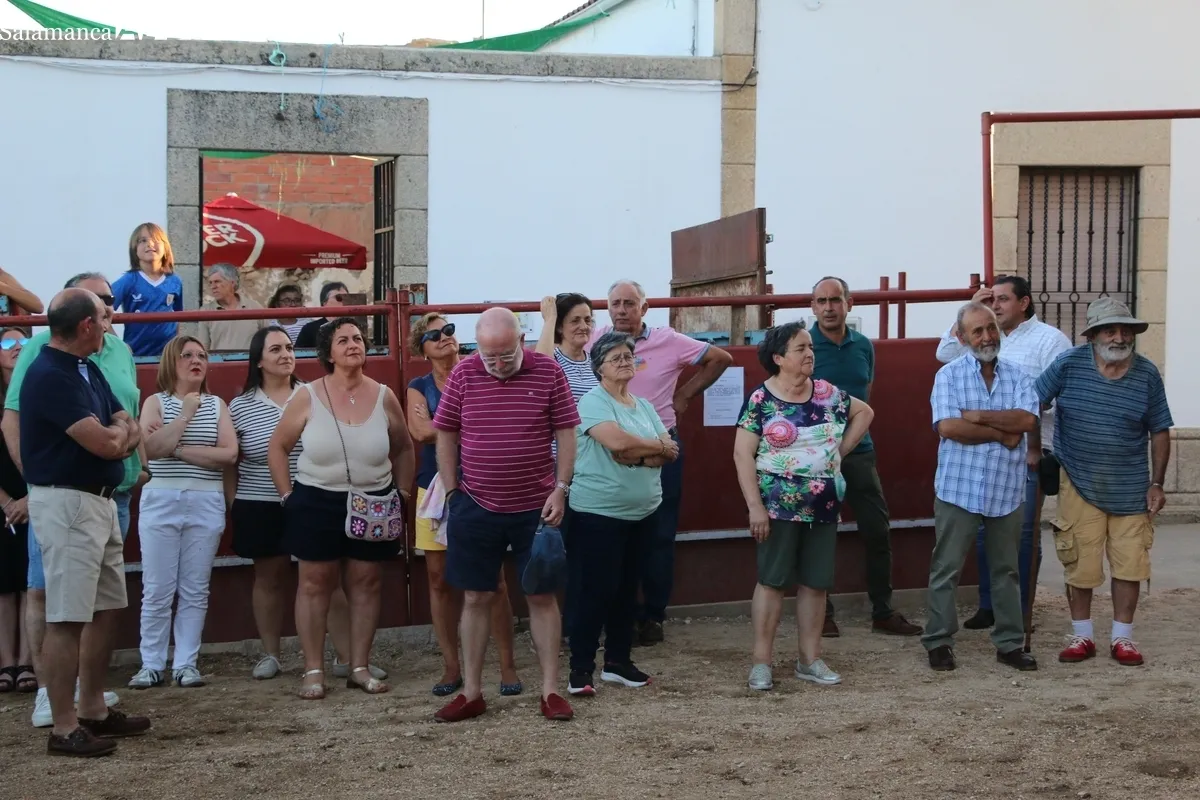 Con el pregón de Sergio Encinas arrancaban oficialmente este sábado las fiestas de San Juan en Bogajo / CORRAL 
