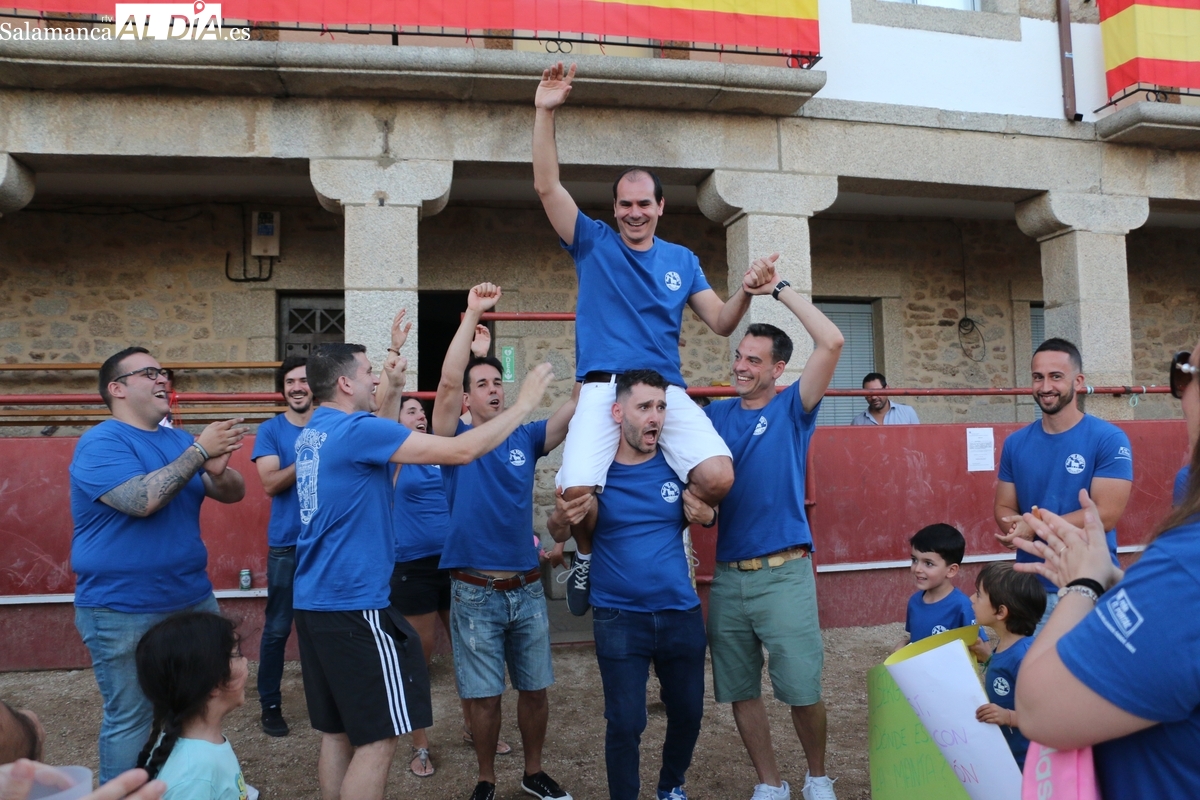 Sergio Encinas emociona en el pregón de las Fiestas de Bogajo