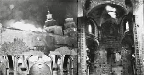 Foto 2 - Emociones y no pocos recuerdos en el 54 aniversario del devastador incendio de la iglesia parroquial