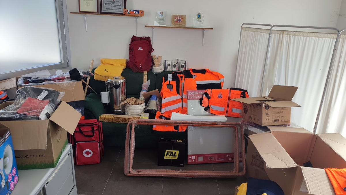 Protección Civil Vitigudino critica el material de la Junta