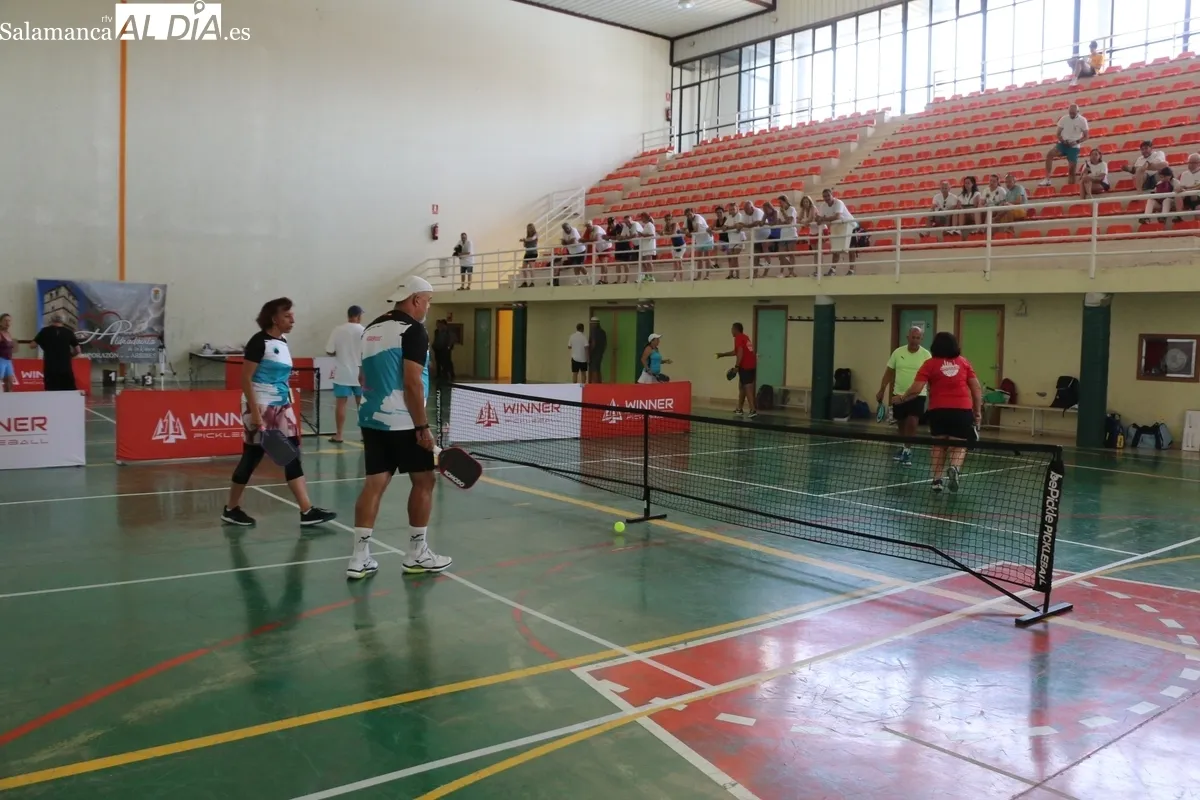 Éxito del II Torneo de Pickleball 'Arribes del Duero' celebrado este fin de semana en Aldeadávila de la Ribera / CORRAL