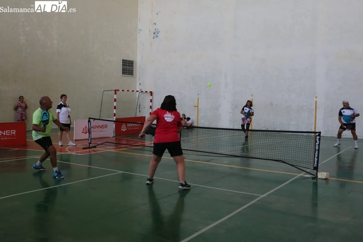 Éxito del II Torneo de Pickleball 'Arribes del Duero' celebrado este fin de semana en Aldeadávila de la Ribera / CORRAL